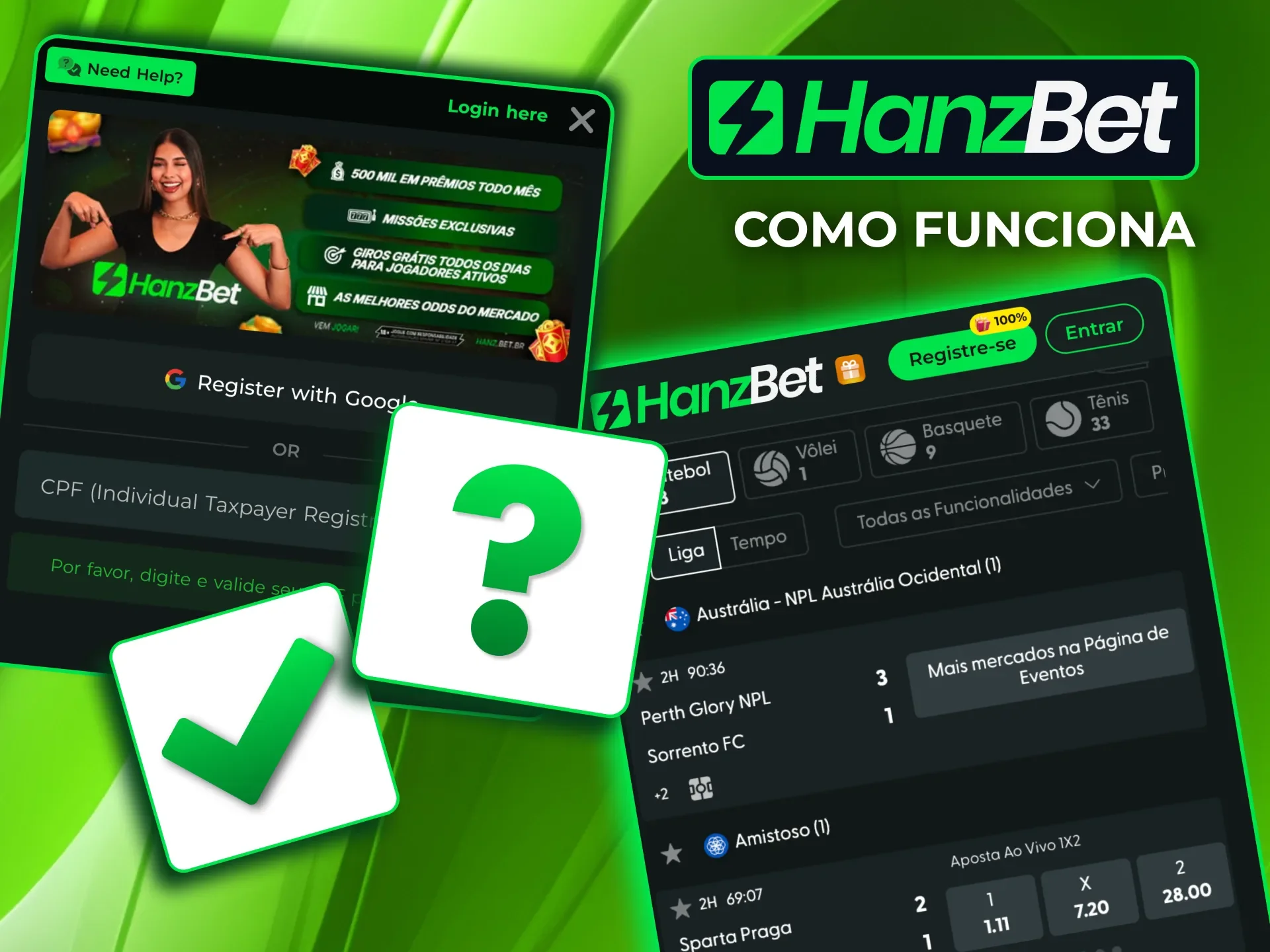 Compartilhe seu link da HanzBet nas redes sociais e ganhe com cada novo jogador.