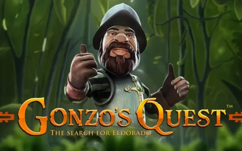 Explore ruínas antigas no Gonzo's Quest da HanzBet com rodadas em cascata.