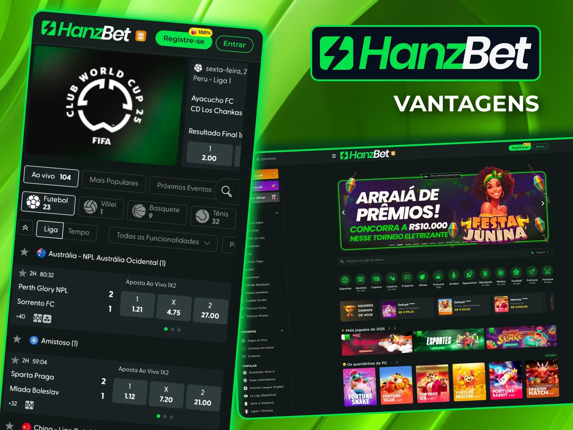 A experiência na HanzBet é segura, variada e feita para o público brasileiro.