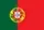 Bandeira de Portugal.